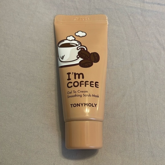 TonyMoly I’m Coffee Gel to Cream Smoothing Scrub Mask - Picture 1 of 2